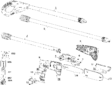 Part Location Diagram of N601071 DeWALT Screw